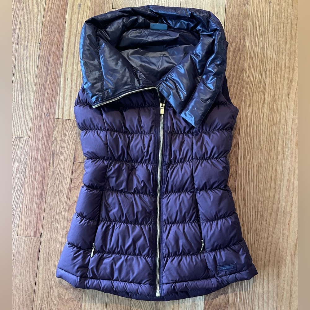Athleta plum women’s vest size xxs